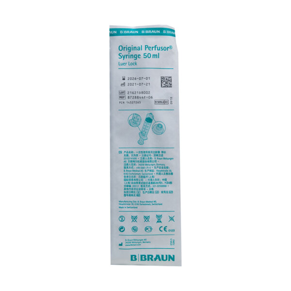 Original Perfusor Syringe transparent 50ml 1 ST PZN 14327265