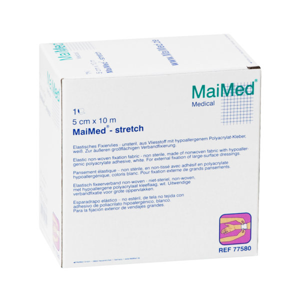 MaiMed stretch Fixierpflaster 5cmx10m 1 ST PZN 04002705