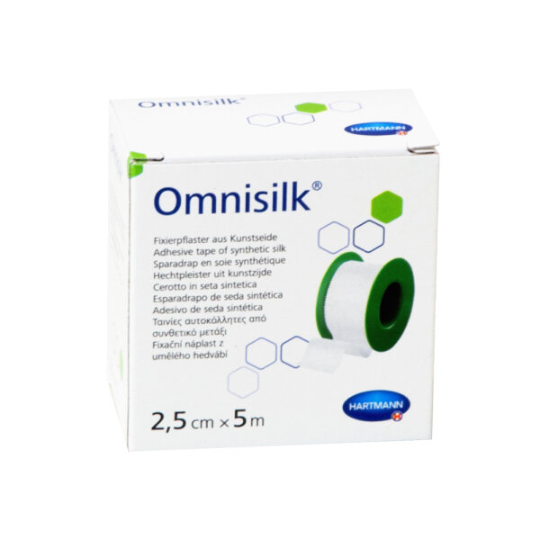Omnisilk Fixierpflaster 2,5cmx5m 1ST PZN 11163544