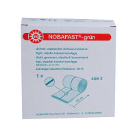 Nobafast Elastischer Schlauchverband grün 10m Gr.2 1...