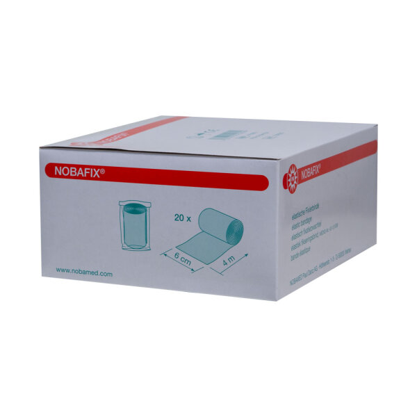 Nobafix elastische Fixierbinde in Folie 4mx6cm 20 ST PZN 07094754
