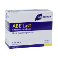 ABE Last elastische Fixierbinde 8cmx4m 20 ST PZN 04853260