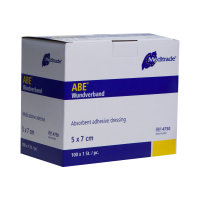 ABE Wundverband 5x7cm 100 ST PZN 01452997