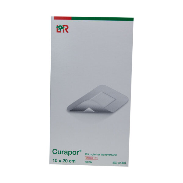 Curapor Chirurgischer Wundverband steril 10x20cm 50 ST PZN 010757106
