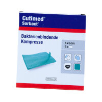 Cutimed Sorbact Wundverband 4x6cm 6 ST PZN 07347215