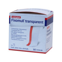 Fixomull transparent 10mx5cm 1 ST PZN 03643158