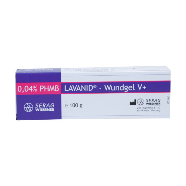 Lavanid Wundgel V+ höhere Viskosität 100g PZN 10329497