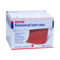 Elastomull haft color kohäsive Fixierbinde rot...