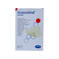 Grassolind neutral Salbenkompressen steril 7,5x10cm 10 ST...
