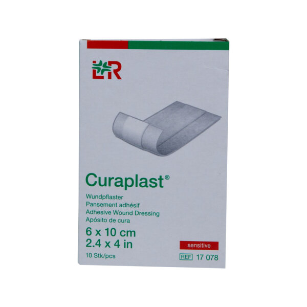 Curaplast sensitive Wundschnellverband 6x10cm 10 ST PZN 06980100
