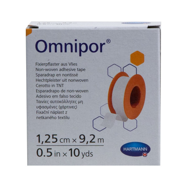 Omnipor Fixierpflaster Vlies 1,25cm x 9,2m 1 ST PZN 11163426