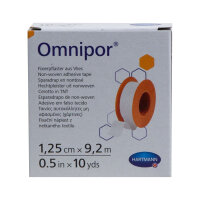 Omnipor Fixierpflaster Vlies 1,25cm x 9,2m 1 ST PZN 11163426
