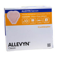 Allevyn Sacrum klein konturierte Wundauflage 17x17cm 10...