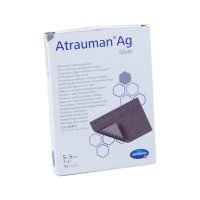 Atrauman Ag Salbenkompressen steril 5x5cm 10 ST PZN 02813842