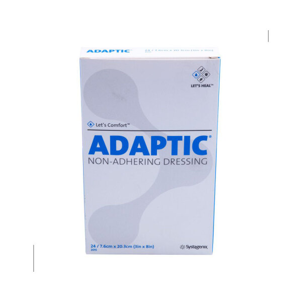 Adaptic 7,6x20,3cm feuchte Wundauflage 24 ST PZN 02252562