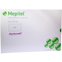 Mepitel Silikon Netzverband 12x15 cm steril 5 ST PZN...