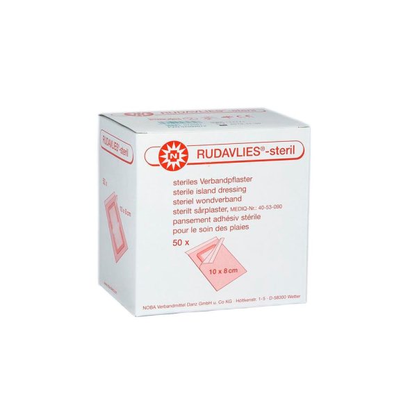 Rudavlies Inselpflaster steril 10cmx8cm 50 ST PZN 07092672