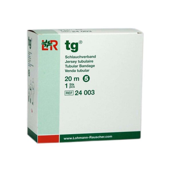 tg Schlauchverband weiß  Gr. 5 20m 1 ST PZN 01020269