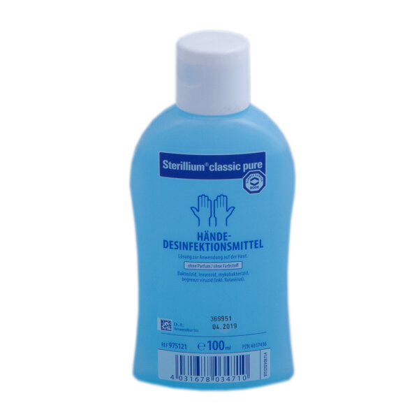 Sterillium classic pure Händedesinfektion 100ml PZN 04817436