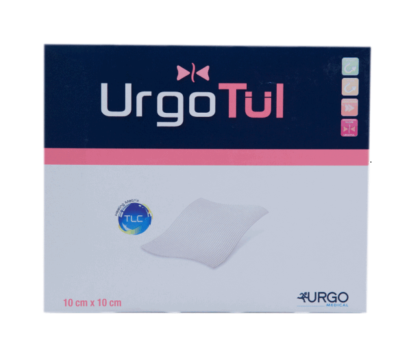 UrgoTül Wundgaze 10x10cm 10 ST PZN 00879506