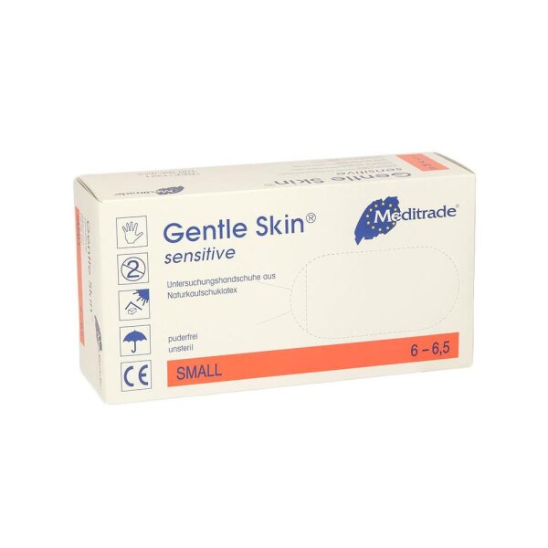 Gentle Skin Sensitiv unsteril puderfrei Gr.S 100 ST PZN 02243586