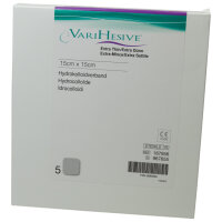 Varihesive extra dünn Hydrokolloidverband 15x15cm 5...