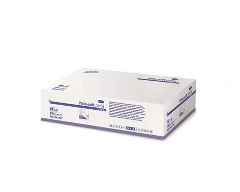 Peha Soft nitrile fino Untersuchungshandschuhe S Puderfrei unsteril 150 ST PZN 03539455