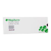 Mepiform Silikonverband 4x30cm 5 ST PZN 00089187